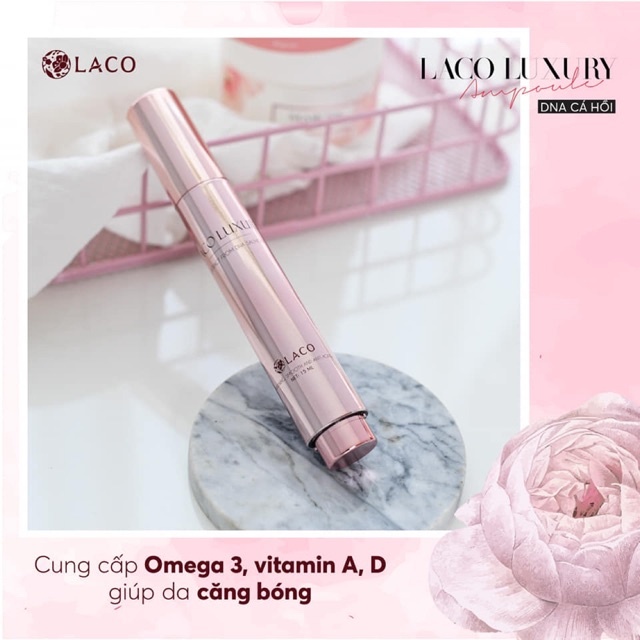 LACO LUXURY AMPOULE DNA CÁ HỒI