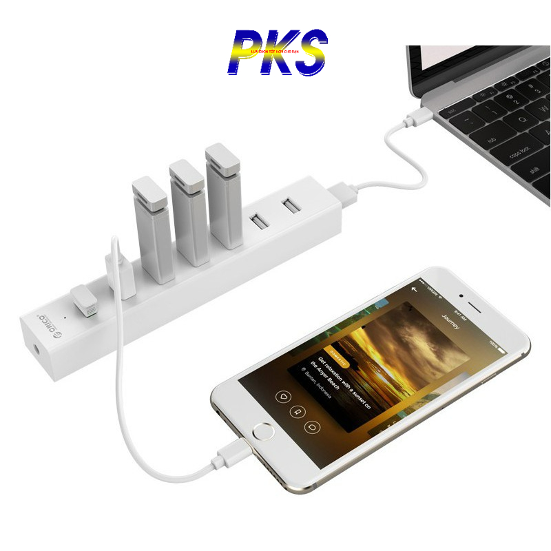 Bộ chia 7 Port USB 2.0 ORICO H7013-U2