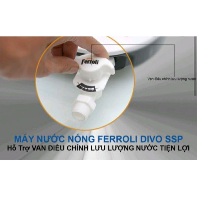 Van máy nước nóng trực tiếp Ferroli