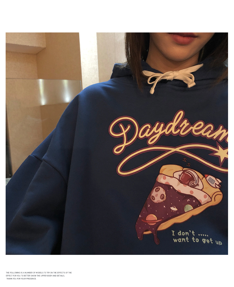 NRVP Áo hoodie dáng rộng thời trang 2020 dành cho nữ