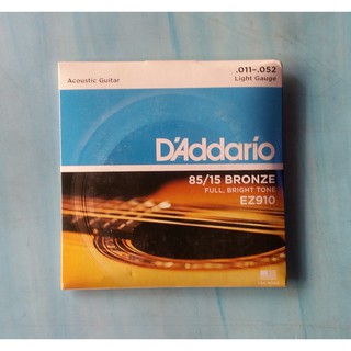 Dây đàn Guitar DAddario Acoustic EZ910