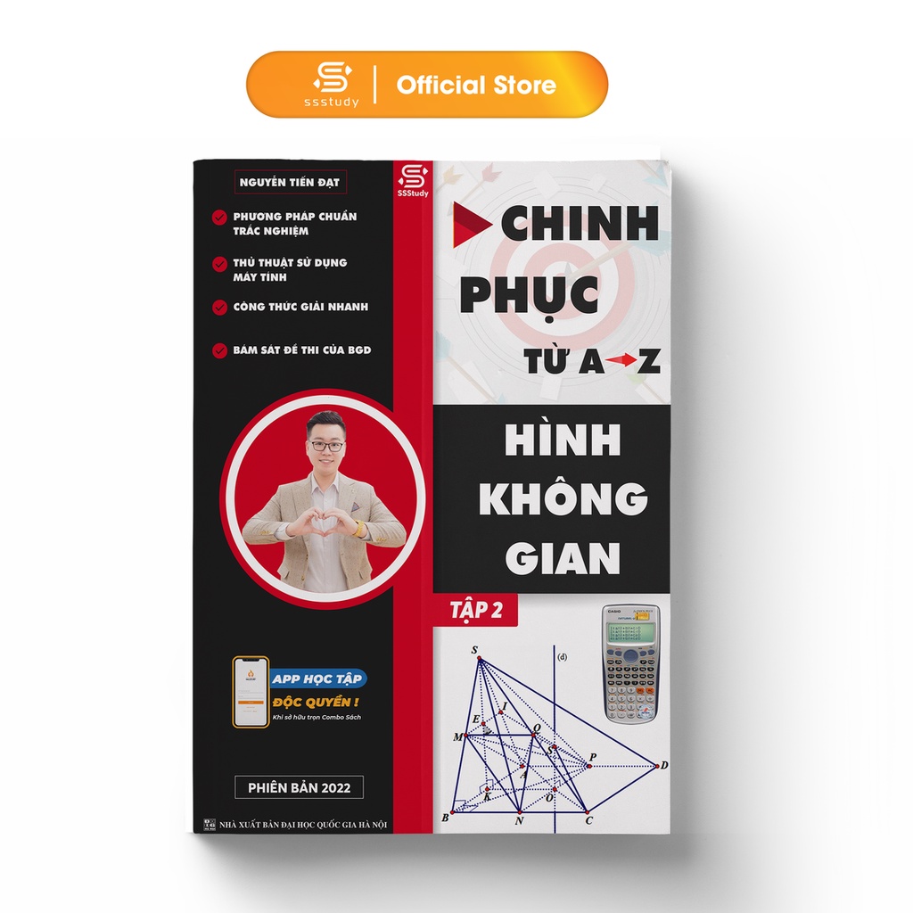 Hình không gian từ A ➜ Z - Tập 2 (Lớp 12) biên soạn bởi thầy Nguyễn Tiến Đạt