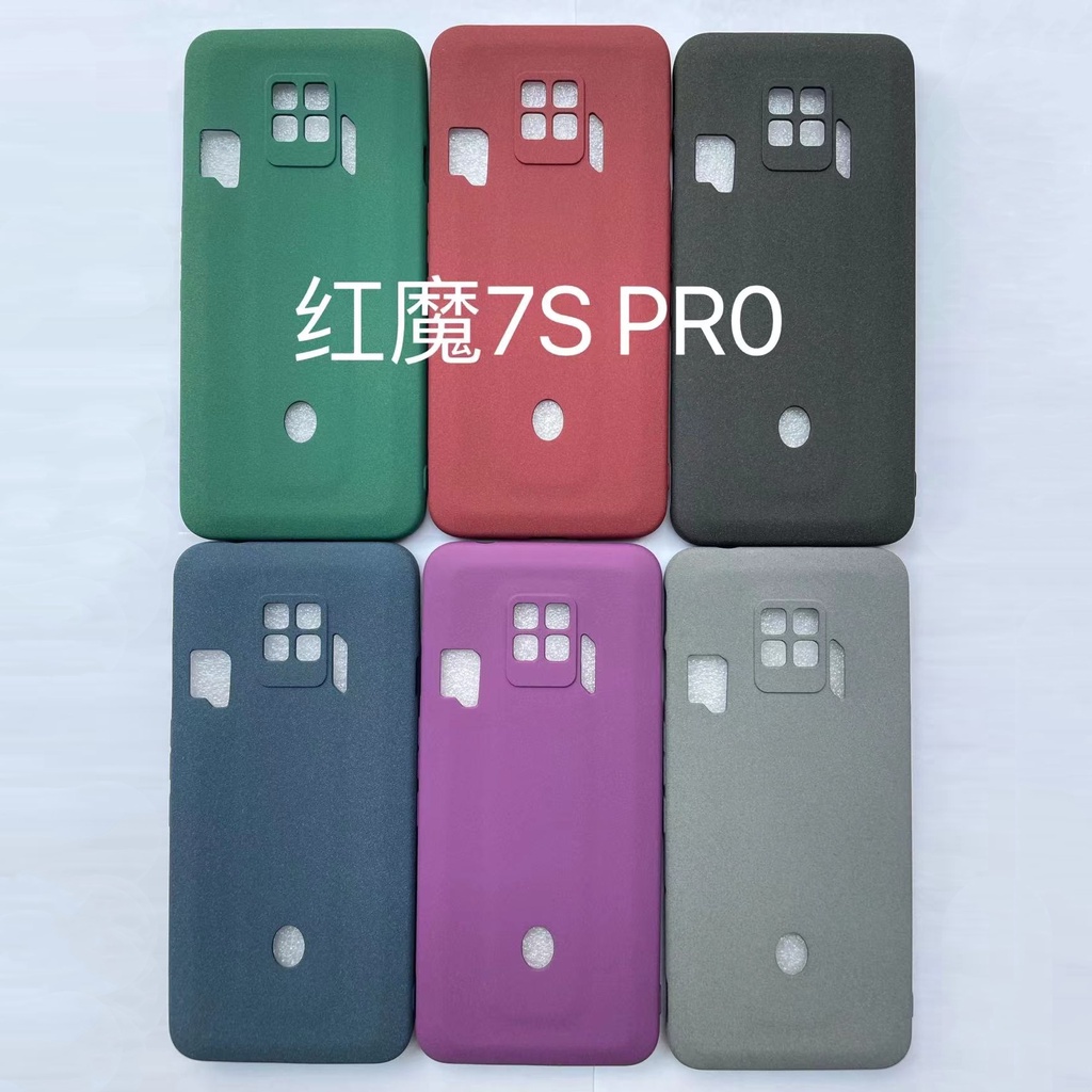 Ốp Điện Thoại Màu Trơn Siêu Mỏng Cho ZTE Nubia Red Magic 7S Pro