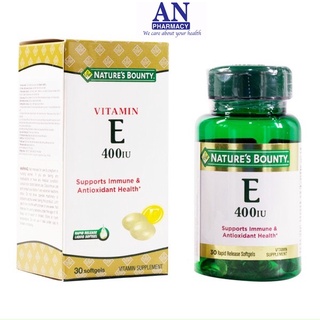 Natural Vitamin E 400 IU complex - Duy trì vẻ đẹp và tươi sáng của da