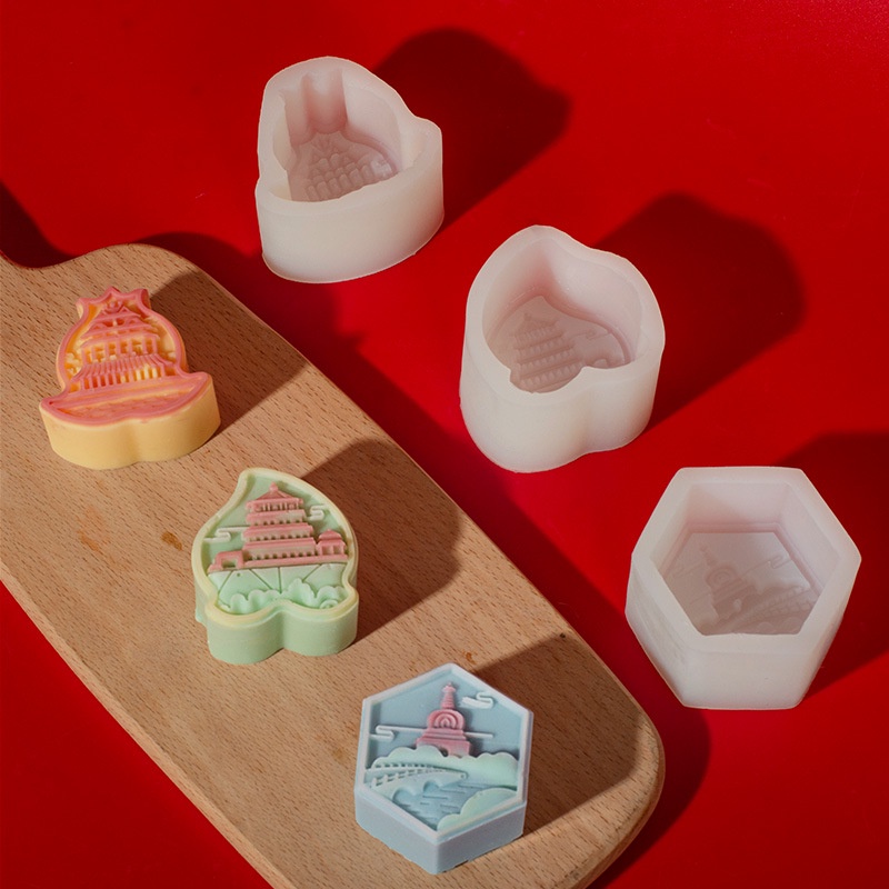 Khuôn Silicone Làm Bánh Trung Thu Kiểu Trung Hoa