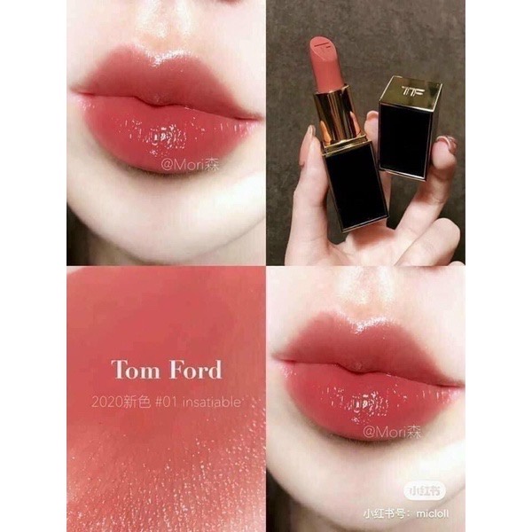 SON TOMFORD satin matte màu 01, 03, 15, 16, 24, 27, 100, 511, N3