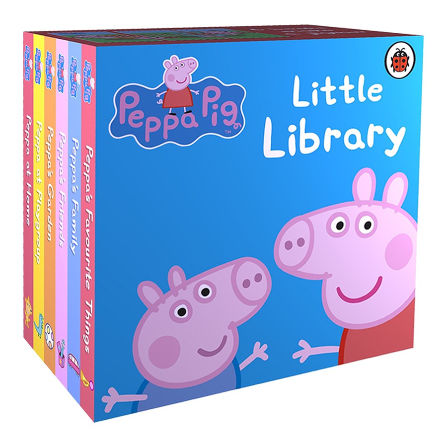Sách - Anh Peppa Pig Little Library thumbnail