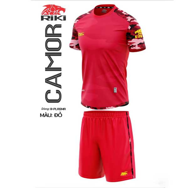 Bộ Quần Áo Thể Thao Bóng Đá Tự Thiết Kế Riki Camor Cao Cấp | BigBuy360 - bigbuy360.vn