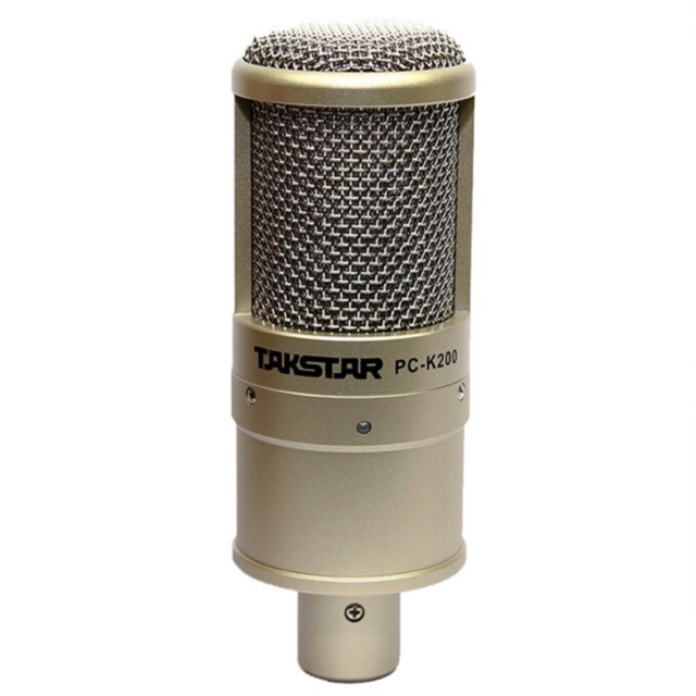 Mic thu âm takstar pc k200 chính hãng.. bh 1 năm đổi mới