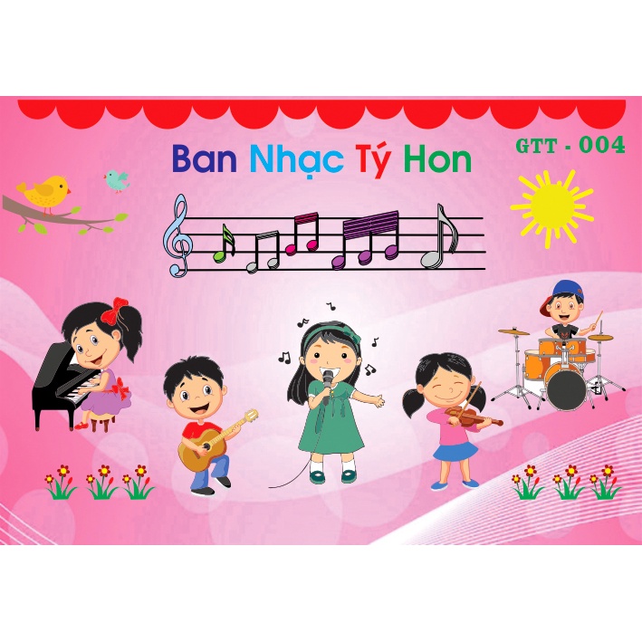 Tranh Decal dán tường cho bé ❤️ Tranh Động Vật Đáng Yêu