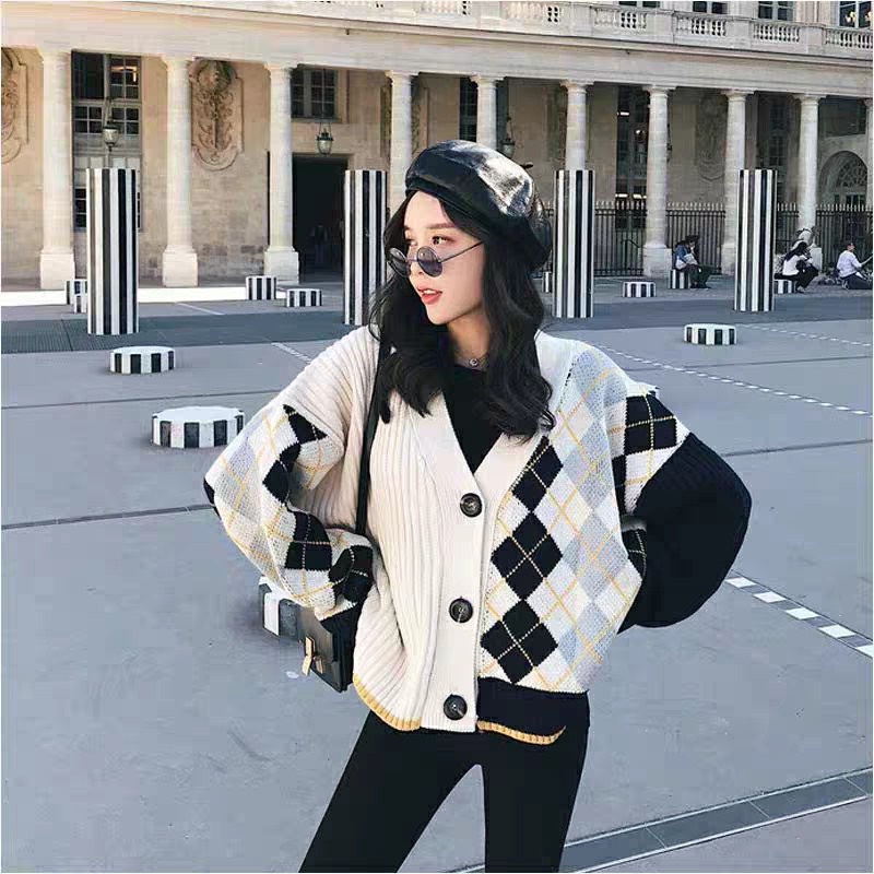 Áo Cardigan Nữ, Áo Choàng Len Thổ Cẩm Chất Mềm