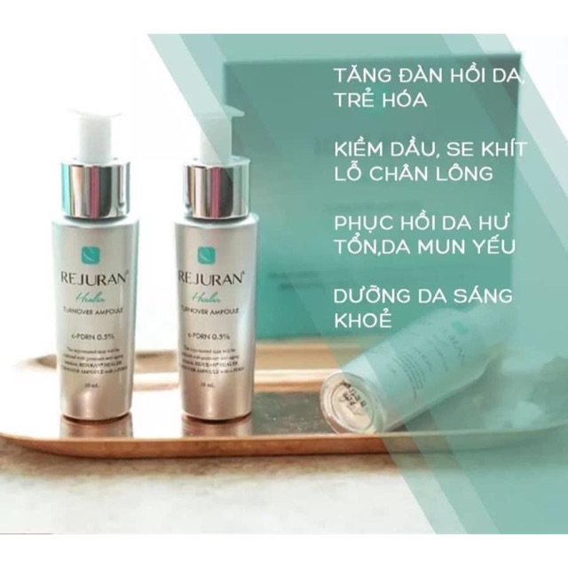 Set tái sinh da Rejuran tinh chất cá hồi