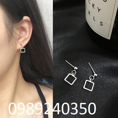 Khuyên tai, hoa tai nữ đẹp, trẻ trung, phong cách Hàn Quốc