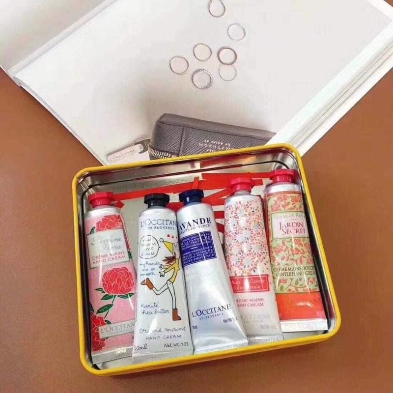 Set 5 kem dưỡng da tay L’occitane 30ml/1 tuýp