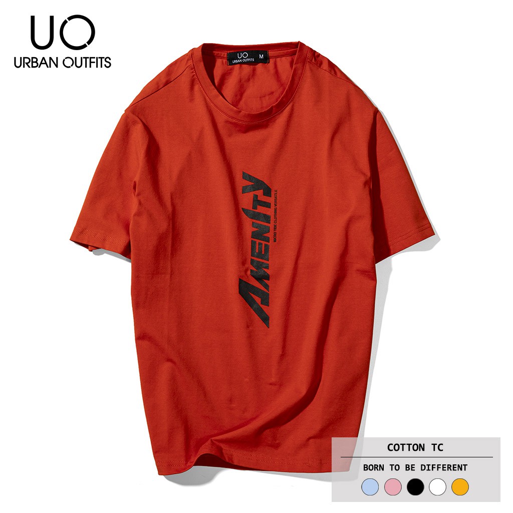 Áo Thun Tay Ngắn Nam Nữ URBAN OUTFITS In Chữ AMENITY ATR22 Form Suông Cotton 4 Chiều Local Brand | BigBuy360 - bigbuy360.vn
