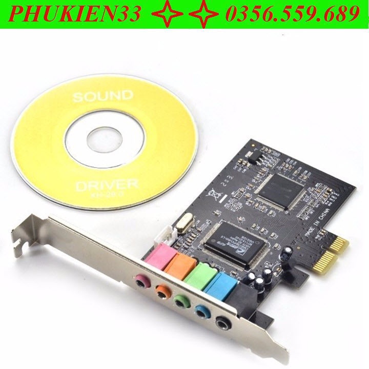 Card chuyển đổi PCI Express to Sound 5.1