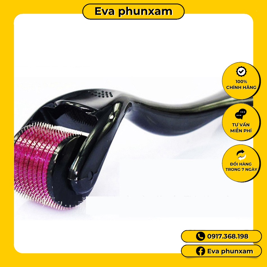 Kim tay tím 540 đầu Derma roller system dùng spa thẫm mỹ viện