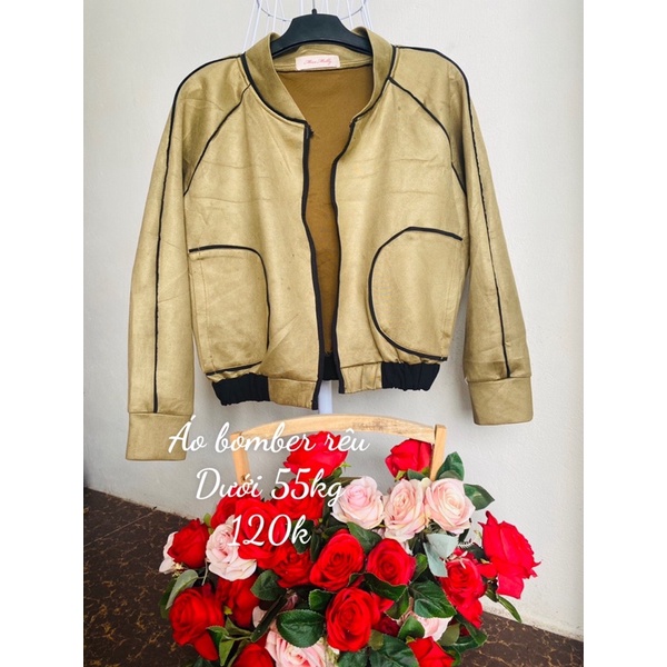 Áo khoác dáng bomber kiểu