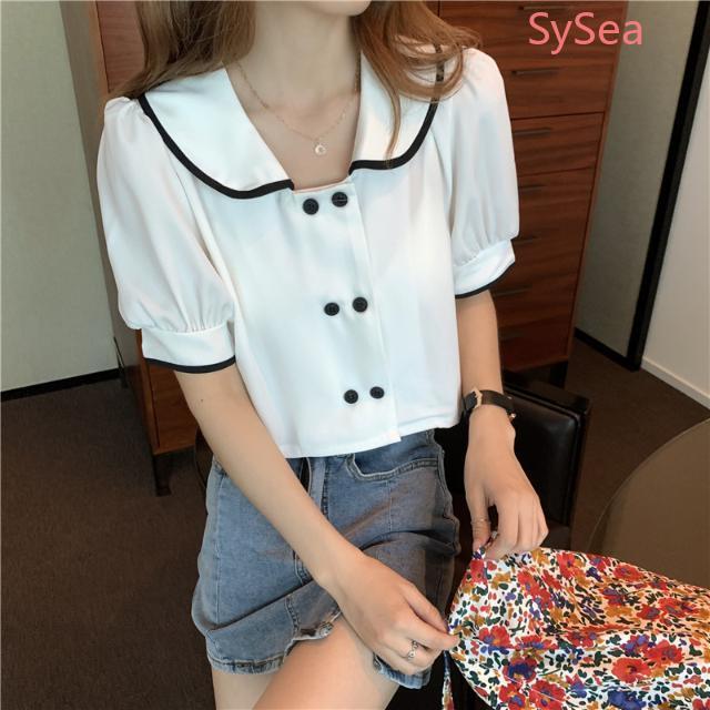 Áo Nữ Tay Ngắn Dáng Rộng Ngọt Ngào Thời Trang Mùa Hè | BigBuy360 - bigbuy360.vn