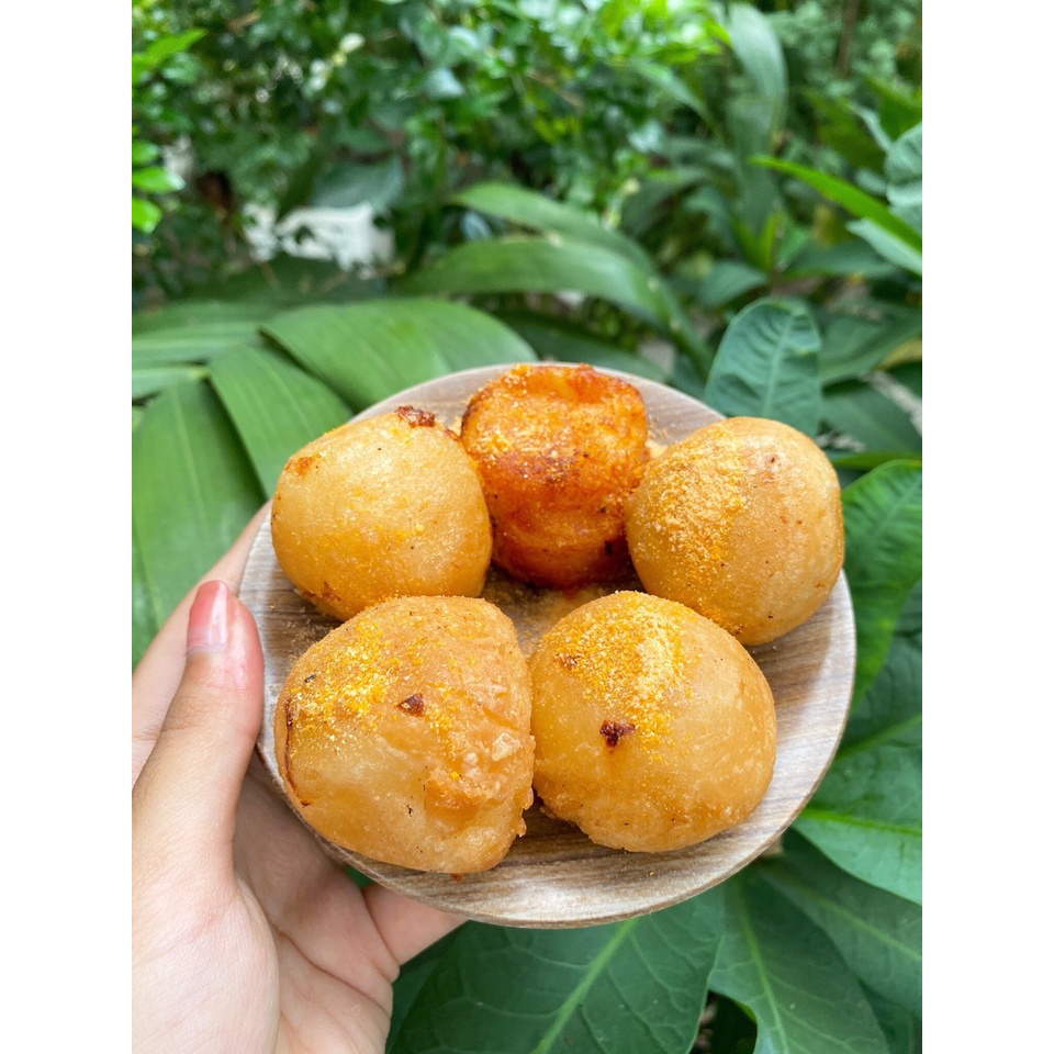 Viên Bóng Phomai  Đặc Biệt nhiều phomai, vỏ bánh dẻo nhiều vị thơm ngon - Túi 5 - 15 viên