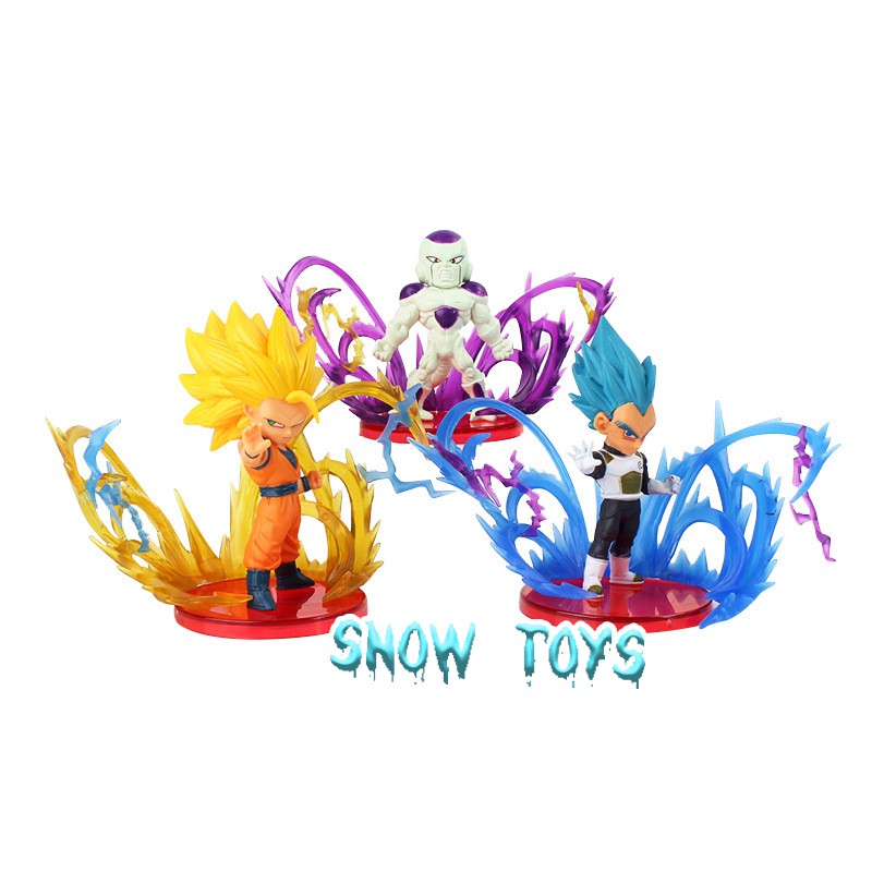 Mô hình Dragon Ball - Trọn bộ 9 nhân vật Dragon Ball Super tự chọn - Dragon Ball Super WCF Burst - Cao 8,5cm