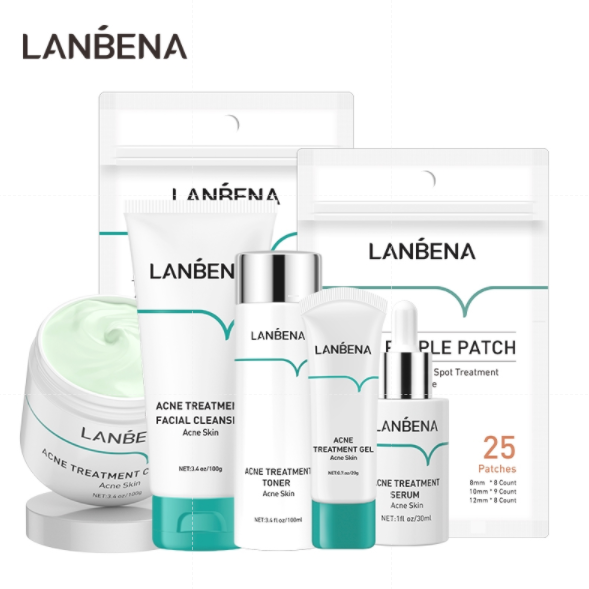 Tinh chất LANBENA gel ngừa mụn/ miếng dán xóa sẹo cải thiện và làm mịn da dưỡng da với 7 tùy chọn (có bán set) | BigBuy360 - bigbuy360.vn