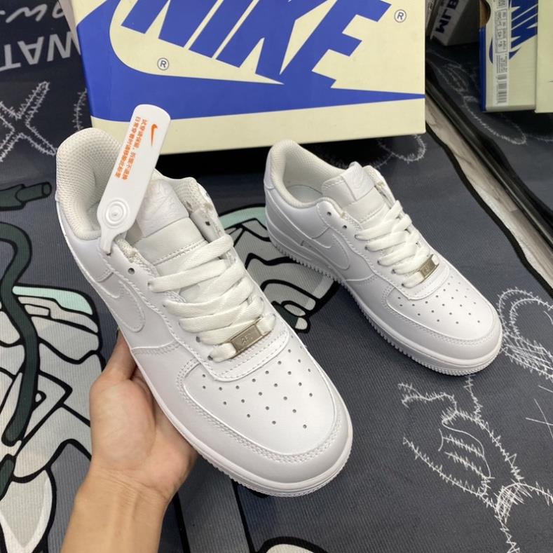 | KHOAI SNEAKER| Giày thể thao AF1 trắng bản đẹp full box - bill giấy gói tặng kèm tất