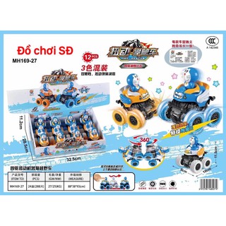 xe đẩy trớn 360 độ - xe hình doremon