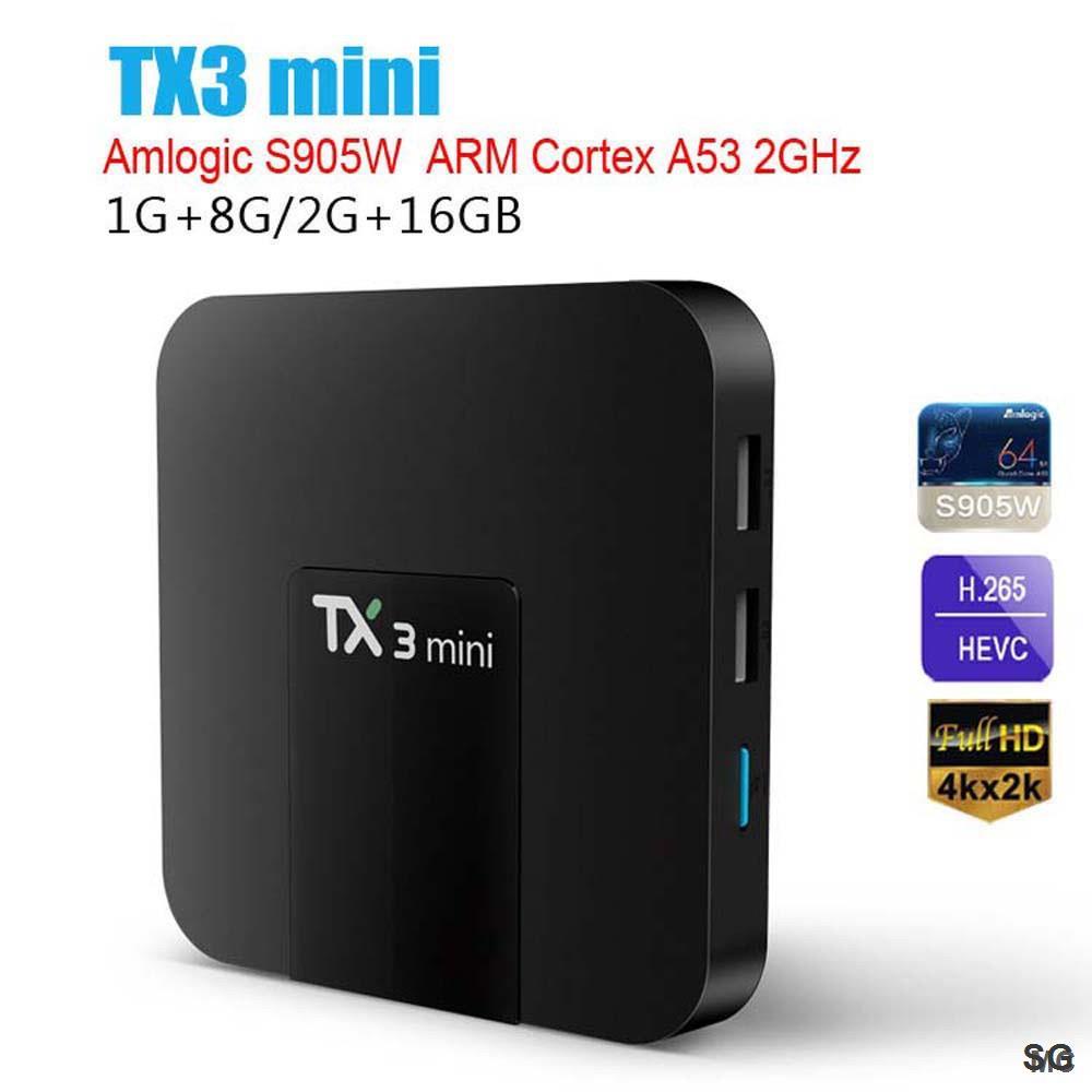Thiết Bị Đa Phương Tiện Thông Minh Tx3 Mini 4 + 32GB Hdmi HD 4K