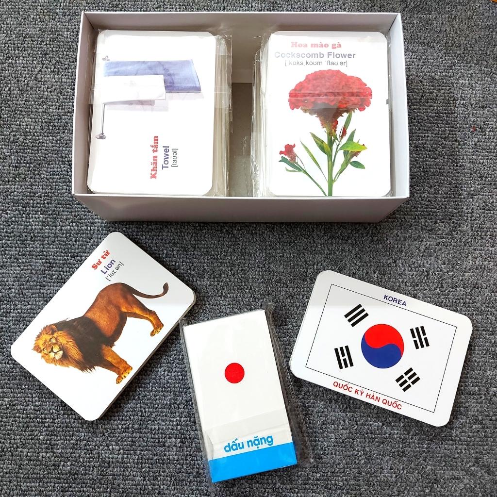 Thẻ Học Thông Minh Flashcards Gồm 16 Chủ Đề 416 Thẻ Cho Bé Học Từ Vựng Tiếng Anh