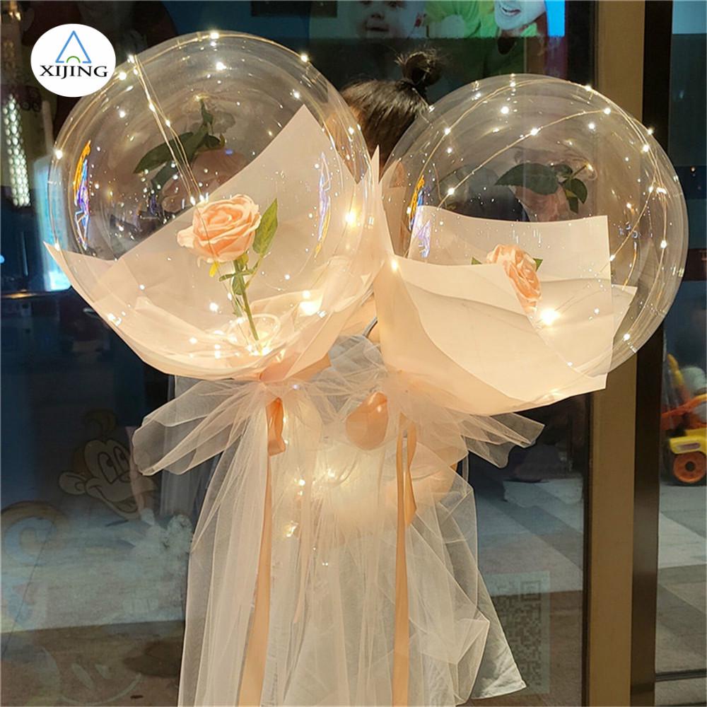 Bong bóng bằng PVC trong suốt 18" dùng trang trí tiệc cưới 36 inches