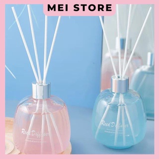 Tinh Dầu Khuếch Tán Thơm Phòng Chai Thủy Tinh Dạng Bầu Scent Diffuser 200ml