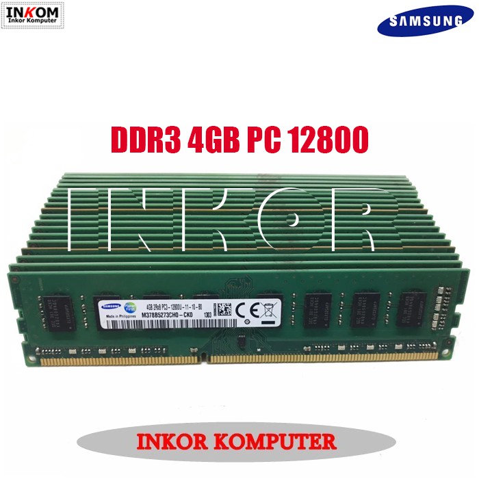 Thẻ Nhớ Ram 4gb Ddr3 12800 Samsung 1600mhz