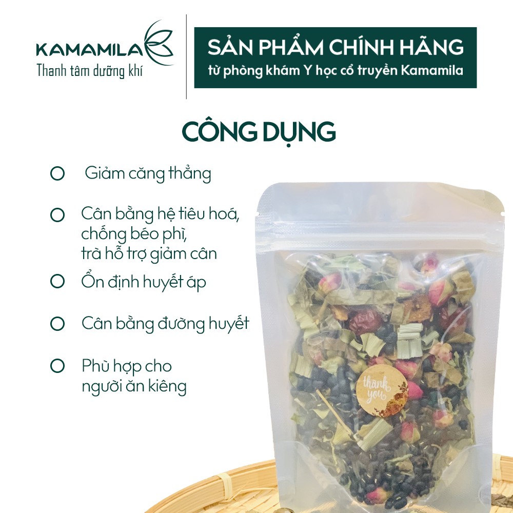 [TÁCH LẺ] COMBO 100gr trà đỗ đen thảo dược giảm cân,  + 2 gói Trà táo đỏ hoa cúc dưỡng nhan, bổ huyết