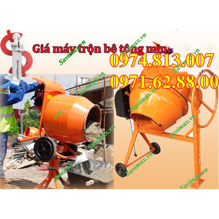 Cơ sở sản xuất máy trộn bê tông mini, máy trộn bê tông 120l