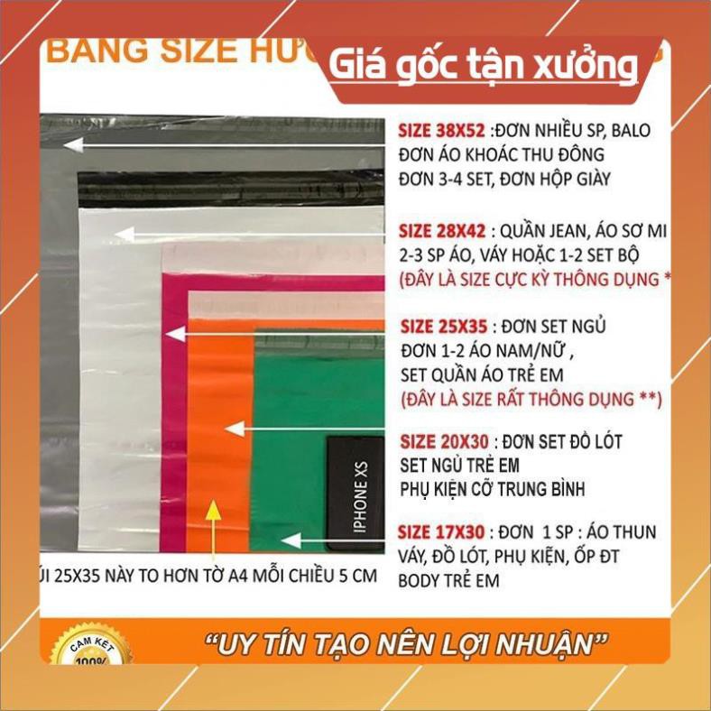 Freeship- Xả kho 1 ngày- [Deal Sốc 1K]  1 Túi đóng gói hàng niêm phong size 17x30cm Mới Nhất Năm 2020