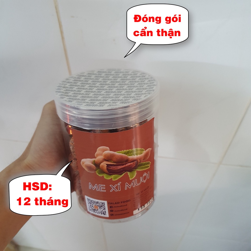 Me Xí Muội 100g-350g-500g NUTTY NICE, đồ ăn vặt Sài Gòn, siêu ngon và rẻ