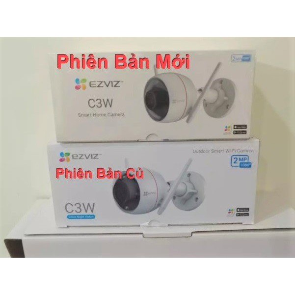 [MỚI 2020] Camera 2M IP WIFI Ngoài Trời Thông Minh EZVIZ C3W PRO MÀU BAN ĐÊM 1080P FullHD C3N CV310 C3X C3WN HIKVISION