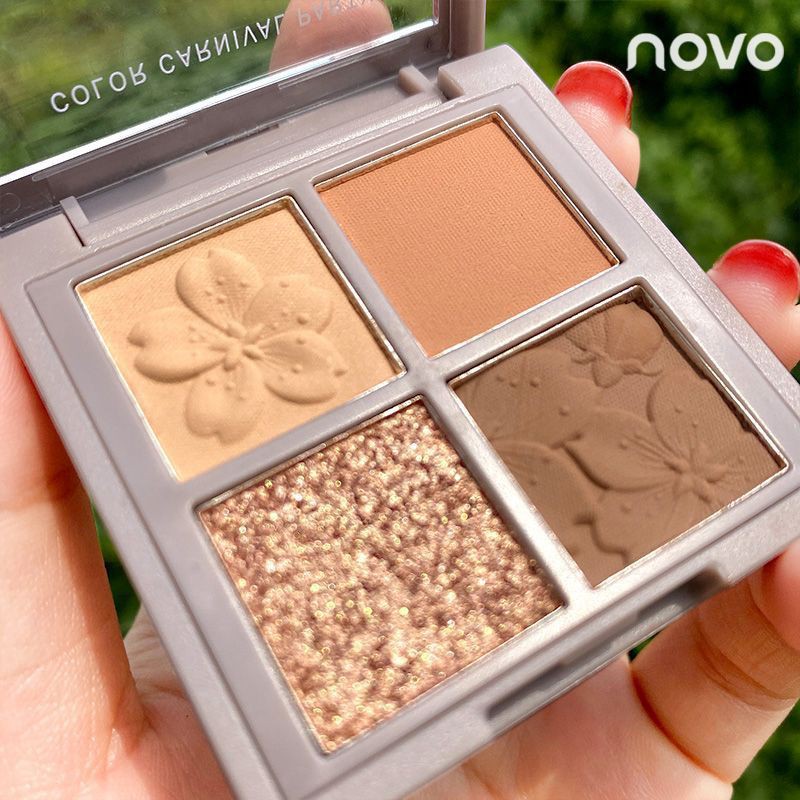 Phấn mắt NOVO 4 ô hoa anh đào