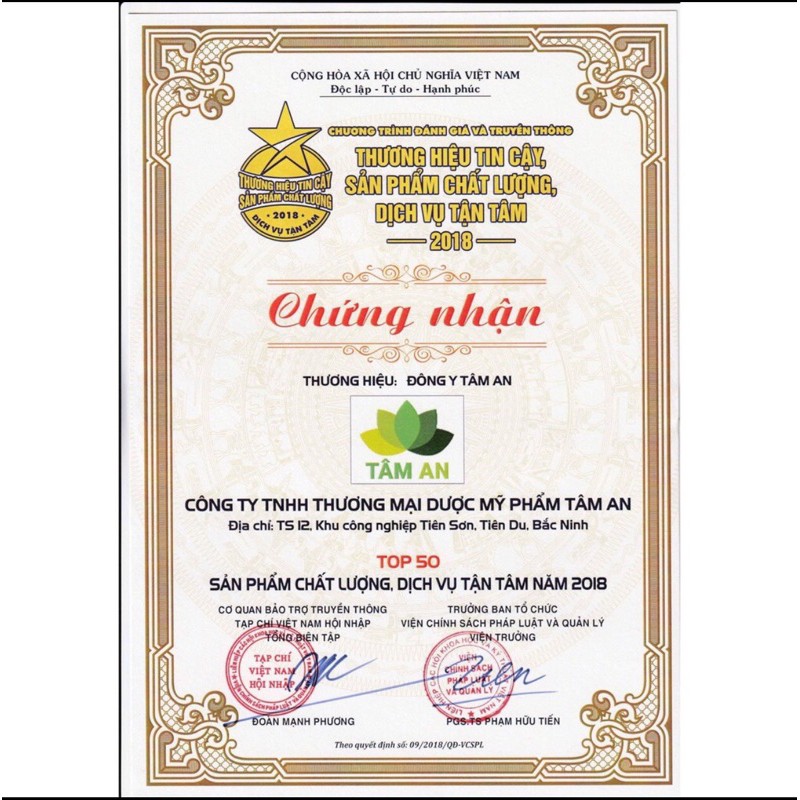 XỊT MŨI TÂM AN