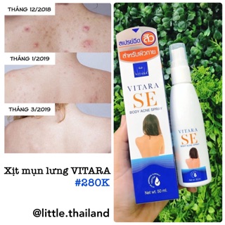 Xịt mụn lưng Vitara