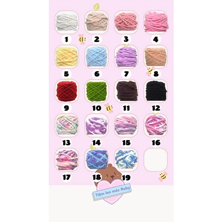 Túi ngủ que kem cho doll 10cm,15cm  nt chọn màu gửi size cho Tiệm