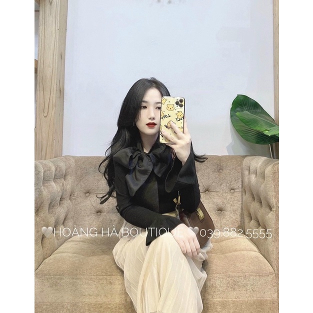 Áo tăm nơ dành cho nữ