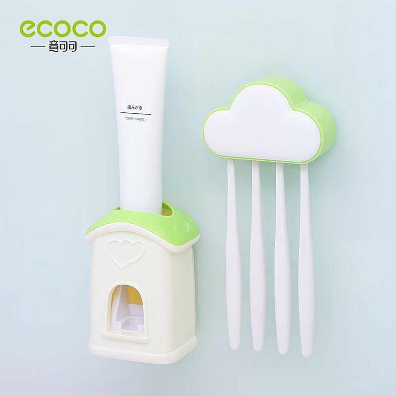 Dụng Cụ Nặn Kem Đánh Răng Tự Động 6/23cc Không Cần Đục Lỗ Kiểu Dáng Hoạt Hình Dễ Thương Cho Bé