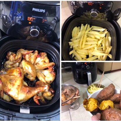 Nồi chiên không dầu PHILIPS HD9762/90 Airfryer XXL