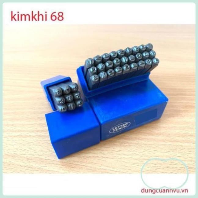 Bộ đóng số và chữ 3mm, 4mm ,5mm XUÔI