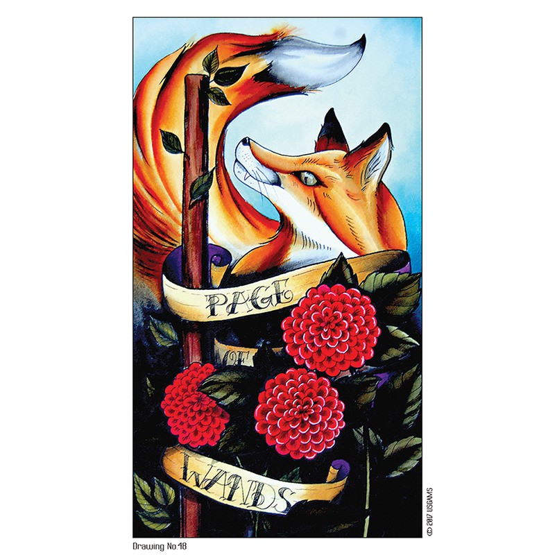 Bộ Bài Eight Coins Tattoo Tarot (Mystic House Tarot Shop) - Bài Gốc Authentic Chính Hãng 100%