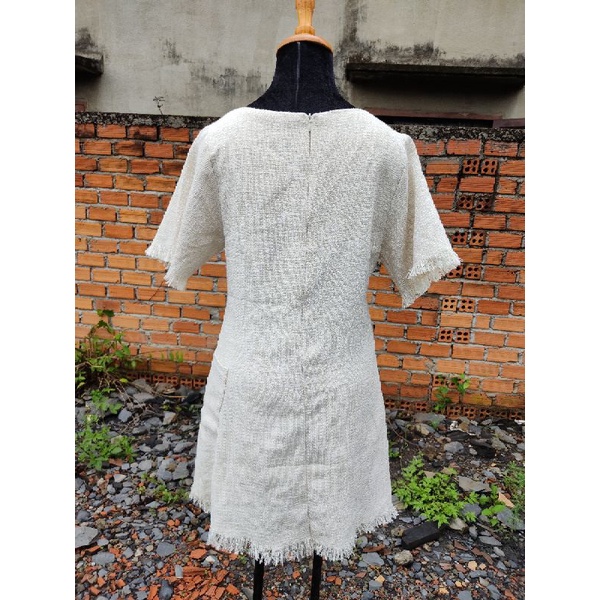 Đầm vải tweed size L