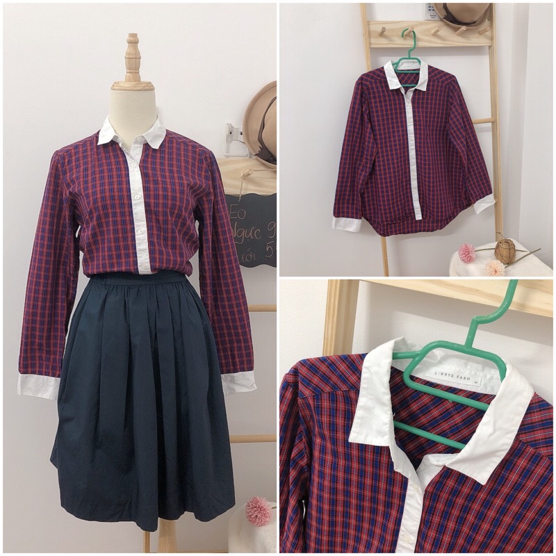 Sơ mi kẻ caro siêu đỉnh dưới 65 kg