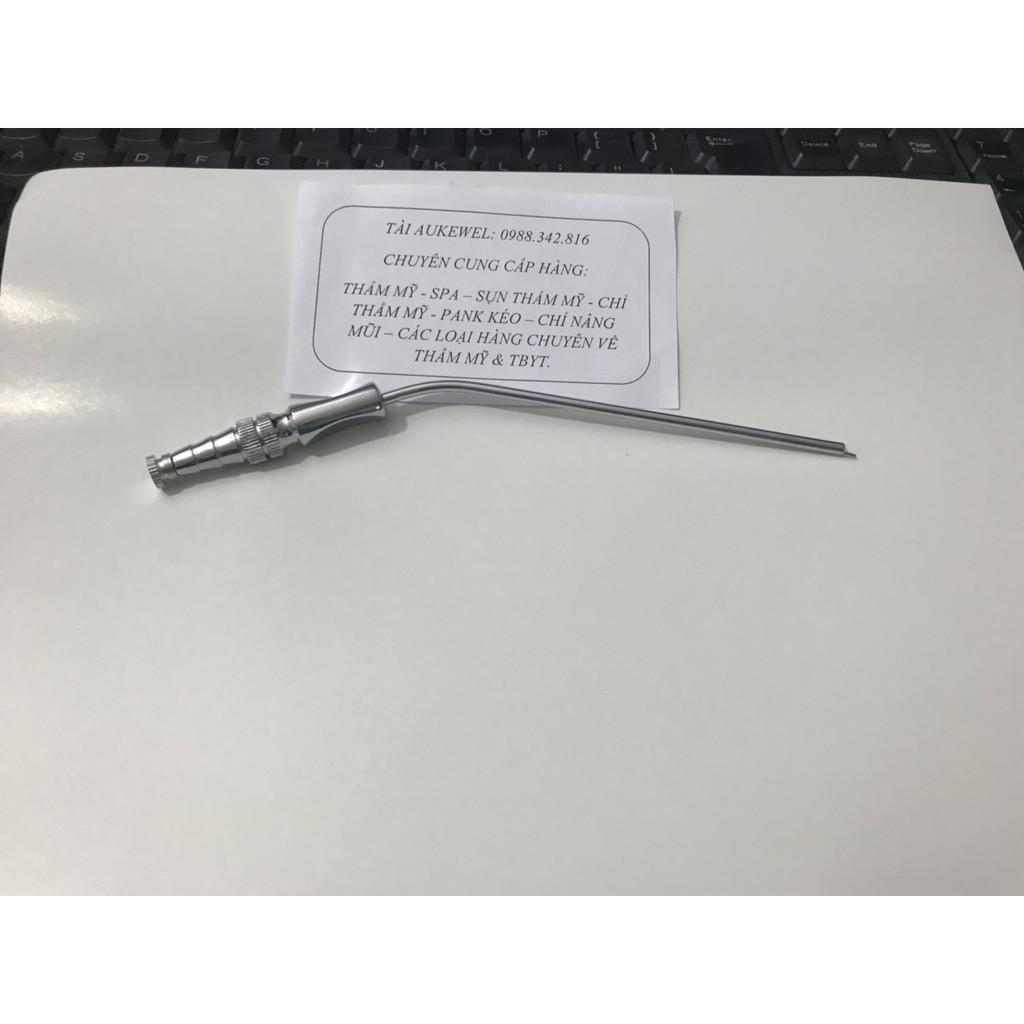 Cần hút dịch dùng hút dịch mũi trong thẩm mỹ (Inox cao cấp hàng loại 1)
